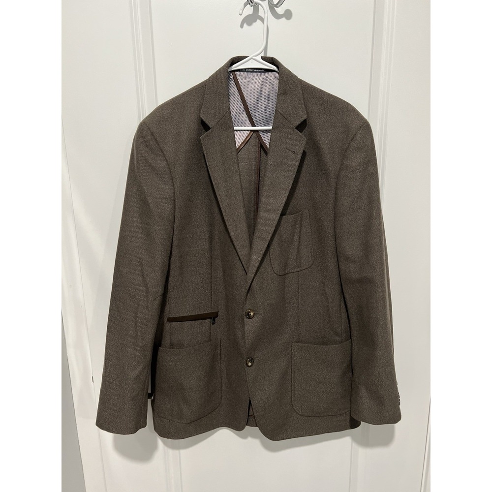 Hart Schaffner Marx Jacket Men's‎ Size XL Brown Blazer Sport Coat